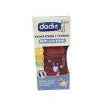 Biberon Dodie 150 ml Anti-Colique Rouge Débit Lent – 0-6 mois